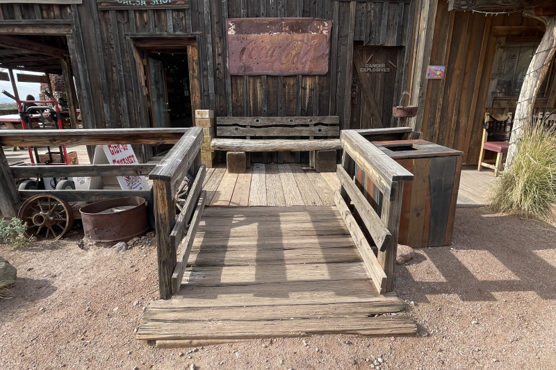 Ramp entrance