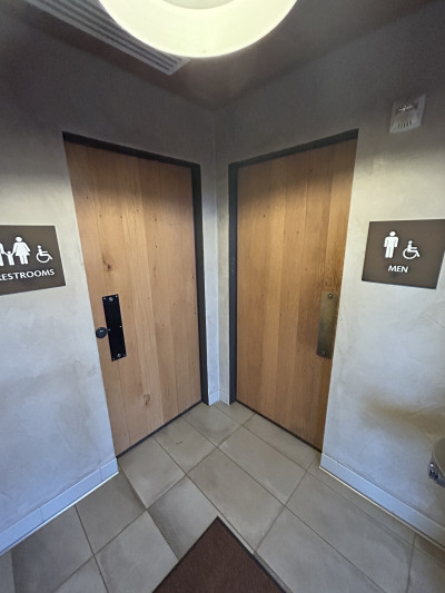 Monticello house accessible restrooms