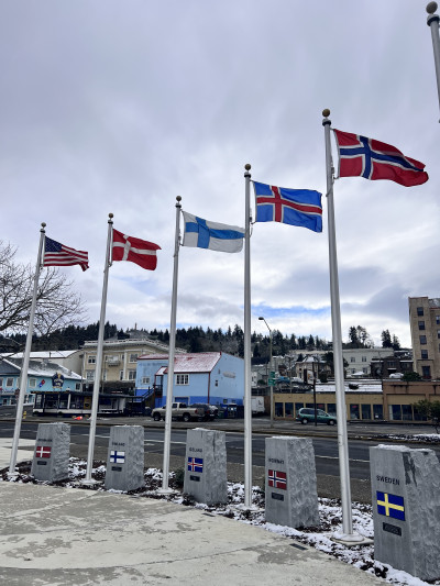 Flags from different countries