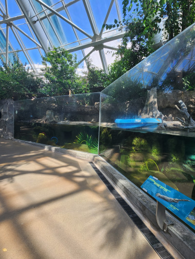Exhibits with written information