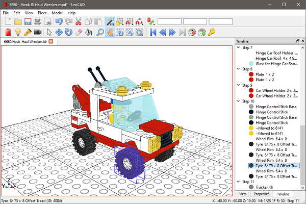 [趣味軟體] LeoCAD 虛擬樂高積木模擬器，打造屬於你自己的 LEGO 世界！ - 電腦王阿達
