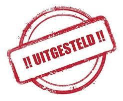 uitgesteld