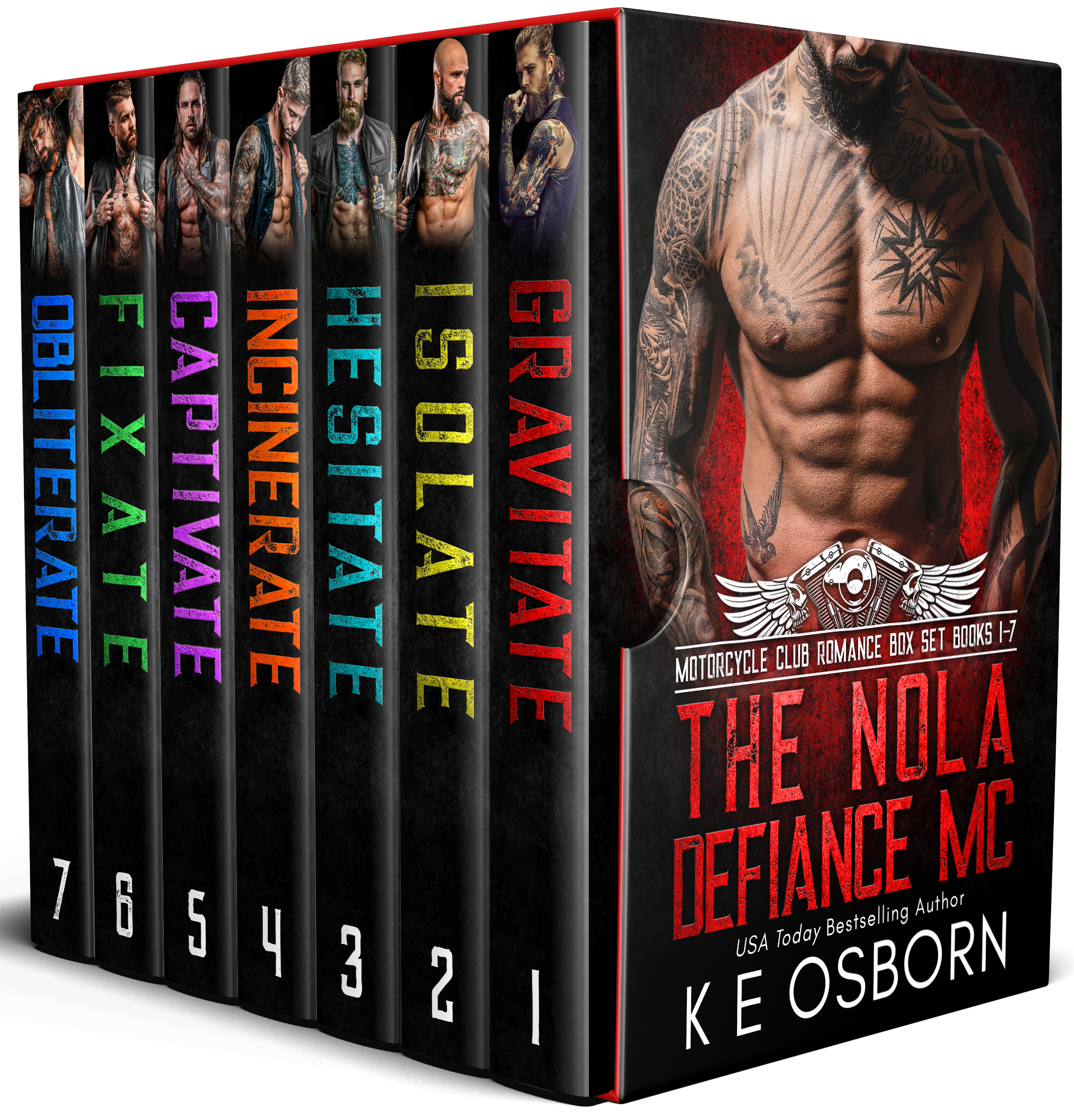 The NOLA Defiance MC Box Set (Books 1-7)