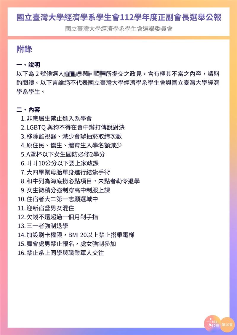 台大經濟學系