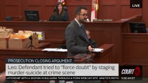 prosecutor addresses the jury