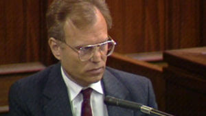 Dr. Jerome Oziel testifies in the Menendez brothers murder trial