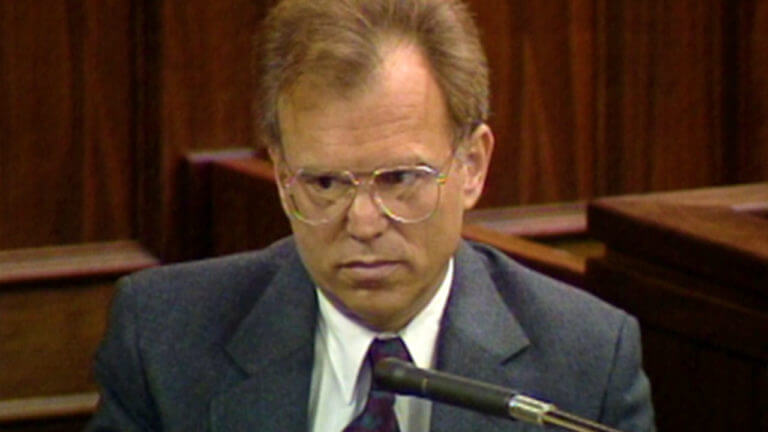 Dr. Jerome Oziel testifies in the Menendez brothers murder trial