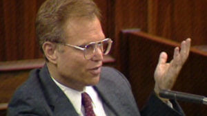 Dr. Jerome Oziel testifies in the Menendez brothers murder trial