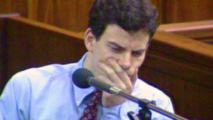 Erik Menendez testifies during his murder trial