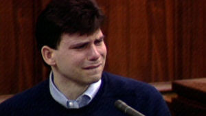 Lyle Menendez testifies during his murder trial