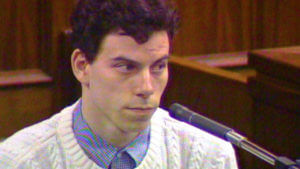 Erik Menendez testifies during his murder trial