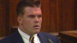 Kevin Whalen testifies in the Menendez brothers murder trial