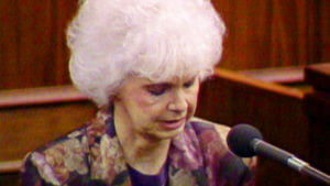 Joan Vander Molen testifies in the Menendez brothers murder trial