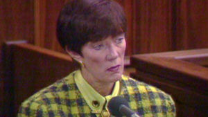 Dr. Ann Tyler testifies in the Menendez brothers murder trial