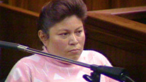 Flor de Maria Suria testifies in the Menendez brothers murder trial