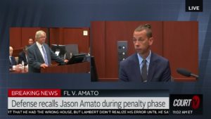 split screen of defense attorney and jason amato