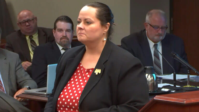 attorney addresses jury