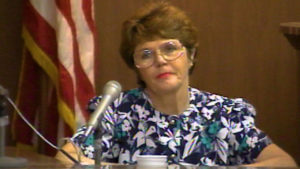 Richard Mallory's mother, Jacqueline Davis, testifies