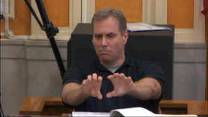 greg hudson testifies