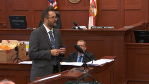 attorney speaks to jury