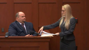 witness testifies