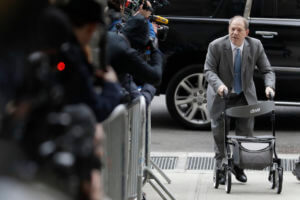 harvey weinstein arrives to court