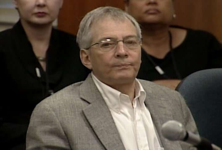 Robert Durst sits in court