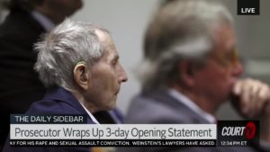 Robert Durst sits in court