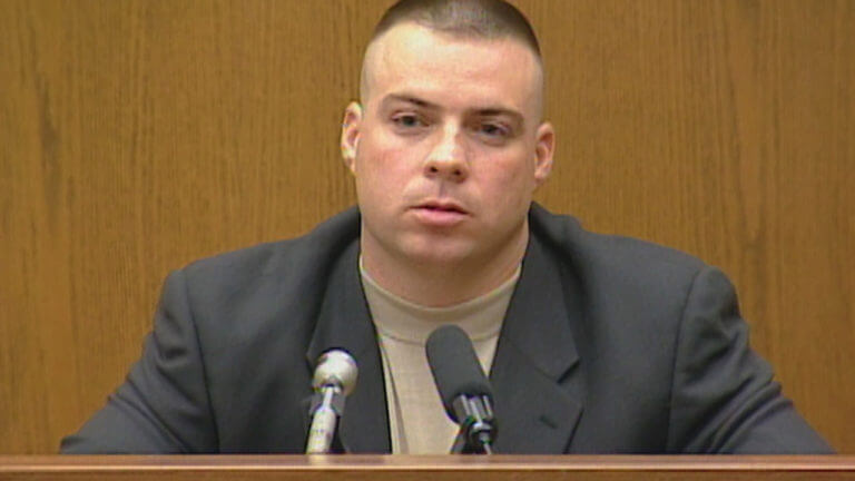 Officer James McVay testifies in court