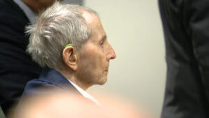 Robert Durst sits in court