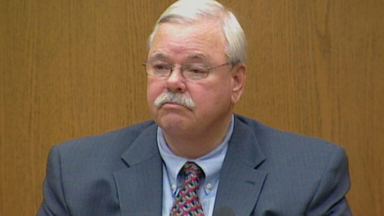 Sgt. Fran Borden testifies in court