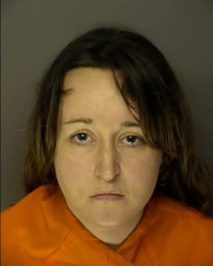 Booking photo of Jennifer Sahr