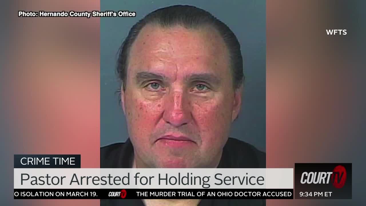 4/1/20 Pastor Arrested for Holding Church Service | Court TV Video