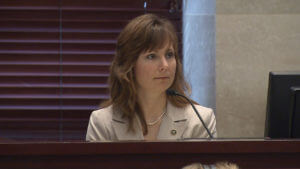 Heather Seubert testifies in court