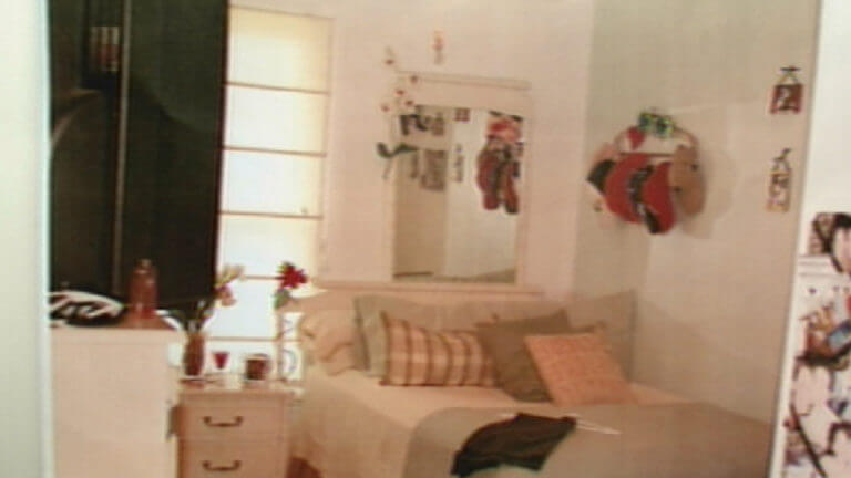 Photo shows a bedroom