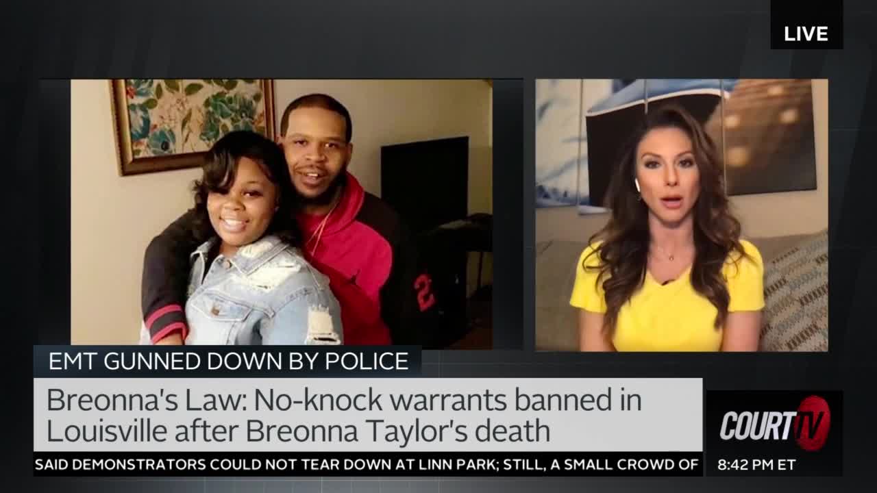 NoKnock Warrants Banned in Louisville After Breonna Taylor's Death