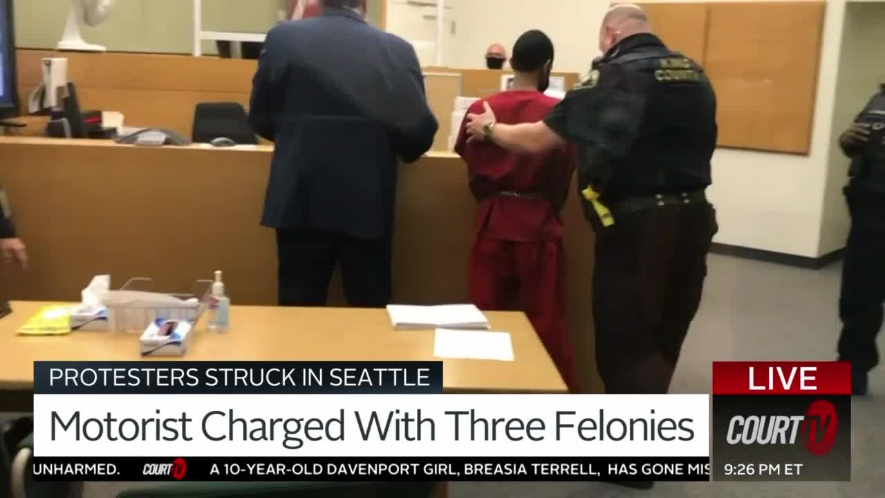 7/21/20 Motorist Charged After Protesters Struck in Seattle | Court TV ...