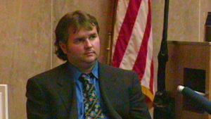 Edward Glavin testifies in court