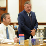 Chad Daybell and attorney John Prior
