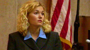 Karen Campbell testifies in court