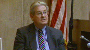 Dr. Bernard Carroll testifies in court