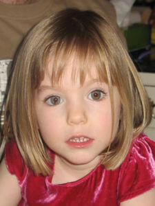 this undated file photo shows Madeleine McCann.