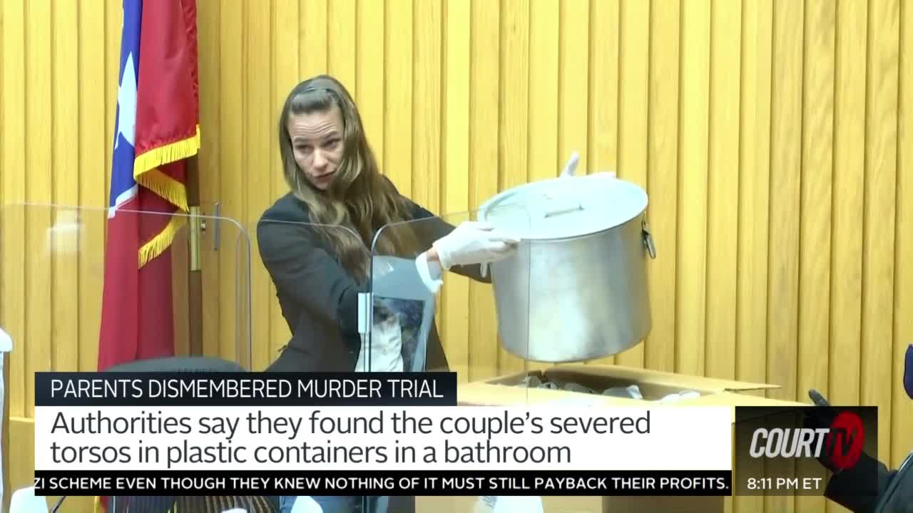 9/29/20 Joel Guy Jr. Trial Jury Sees Pot That Contained Severed Head