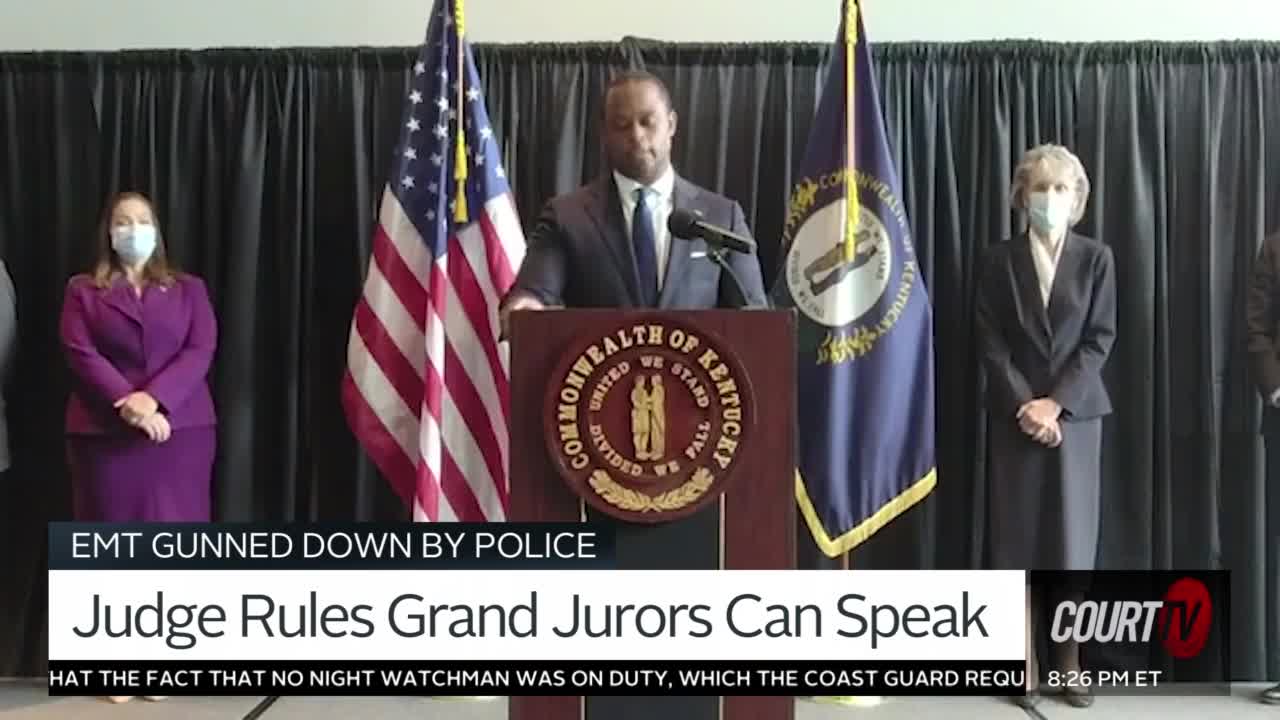 Anonymous Grand Juror Speaks Out on Breonna Taylor Case Court TV Video