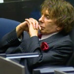 Defendant Phil Spector sits in court Sept. 2007.