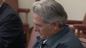 Bruce Davis appears for a parole hearing