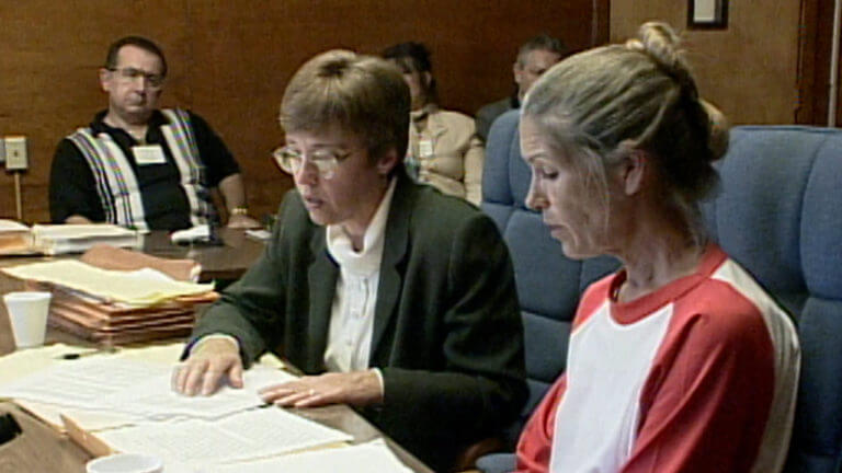 Leslie Van Houten appears for a parole hearing