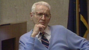 Dr. Jack Kevorkian testifies in his own defense in his murder trial