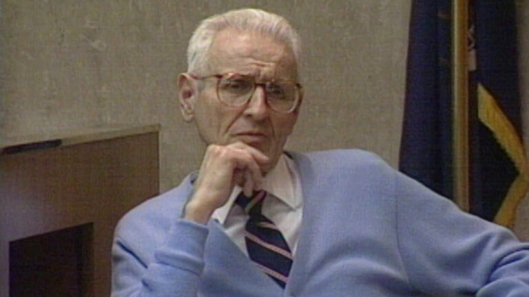 Dr. Jack Kevorkian testifies in his own defense in his murder trial