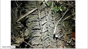 photo of tire tracks